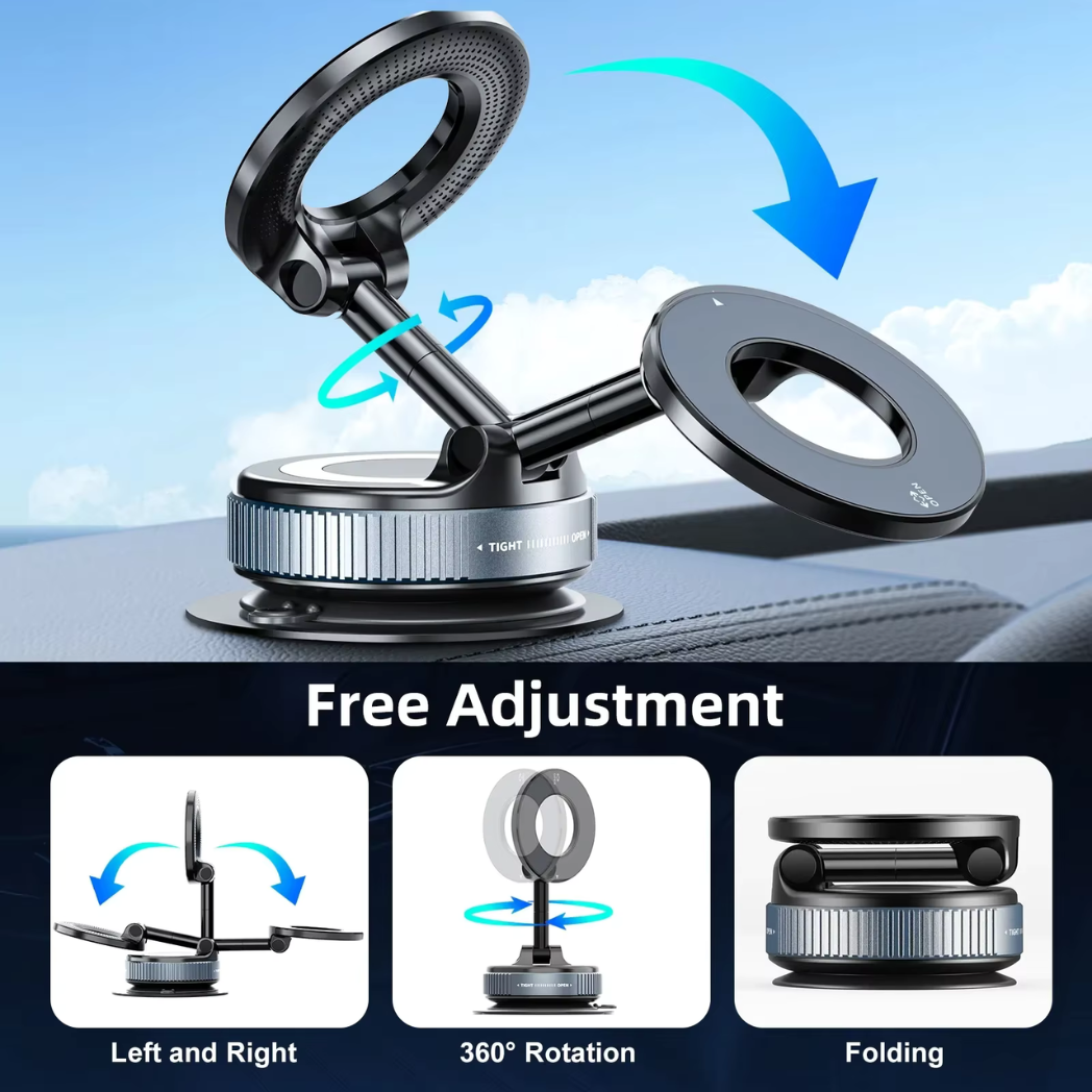 Car Phone Magnetic Stand Rotate 360°