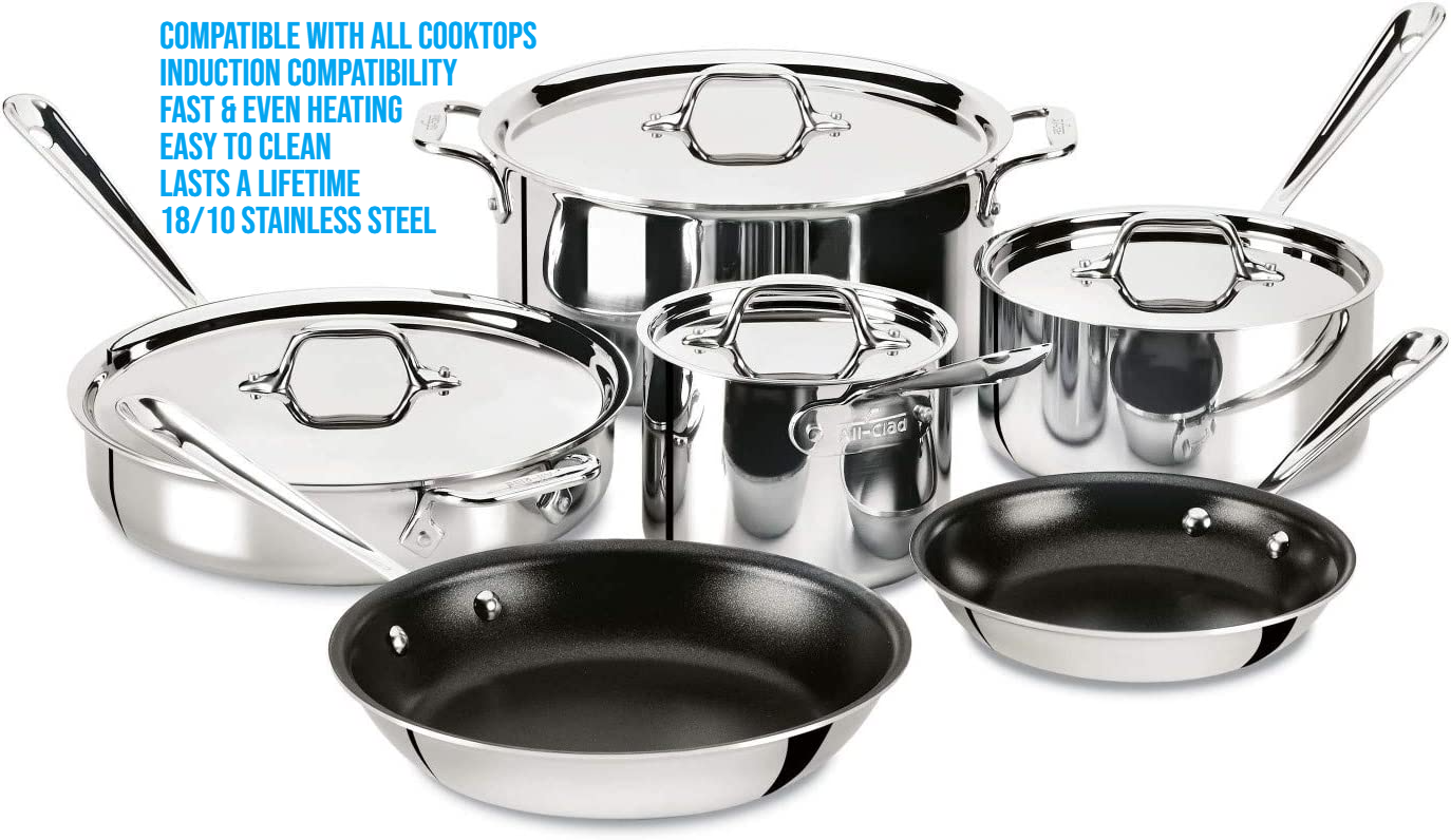 All-clad vs Cuisinart - all clad quality cookware set