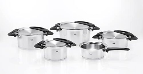 Fissler – Intensa Stainless Steel  9 Piece Cookware Set