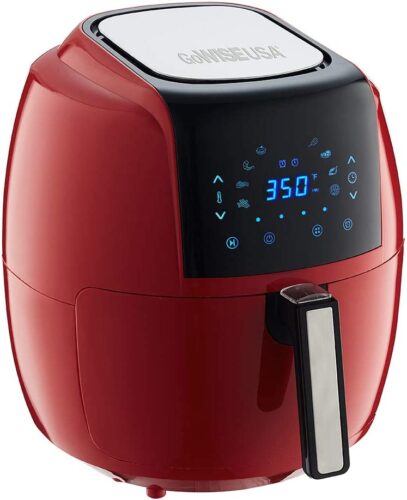 GoWISE USA – 5.8 Quart Red Air Fryer