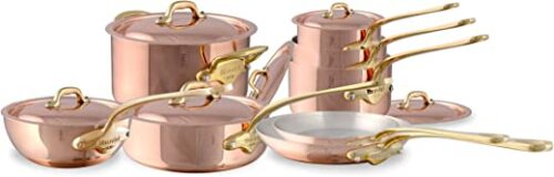 Mauviel – Copper M’150B 14 Piece Cookware Set